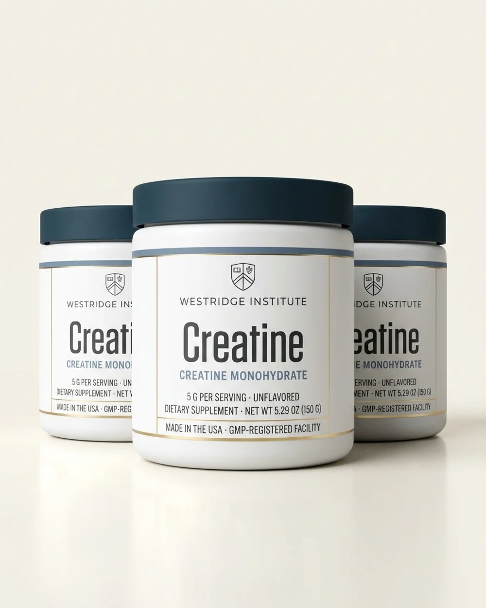 Creatine Monohydrate 3-tub supply