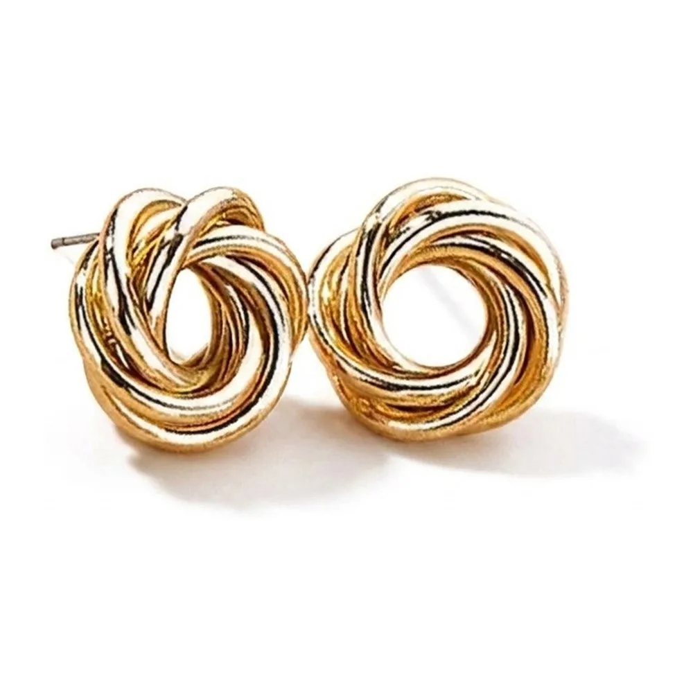 Gold Stud Earrings — Westridge Institute