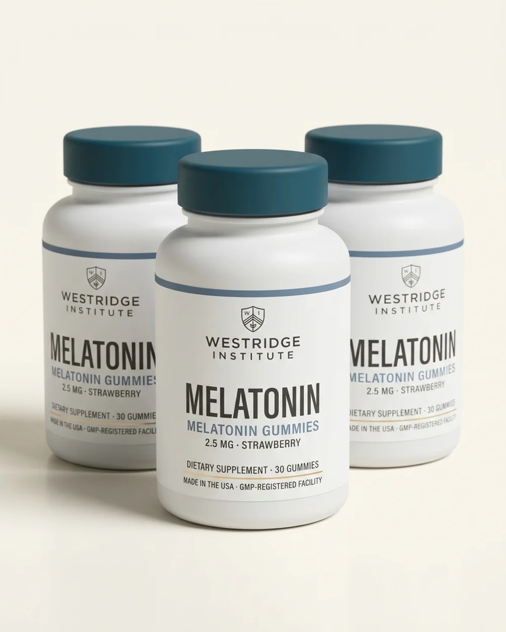 Melatonin Gummies 3-bottle supply