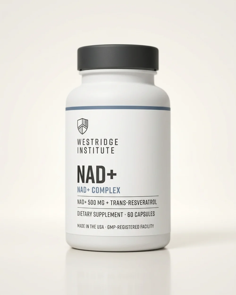 Westridge Institute NAD+ Capsules with trans-resveratrol