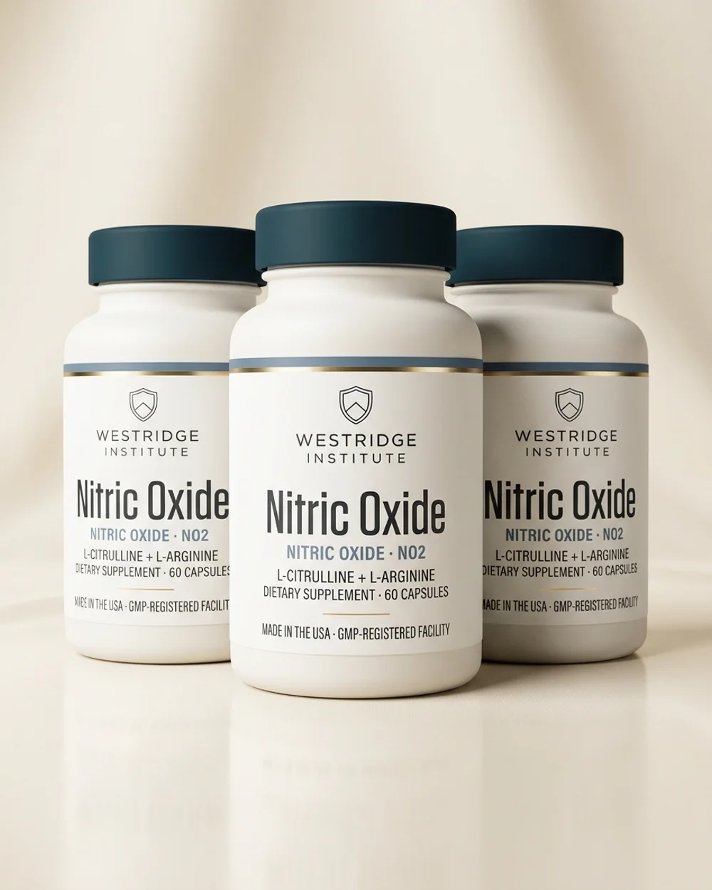 Nitric Oxide 3-bottle supply