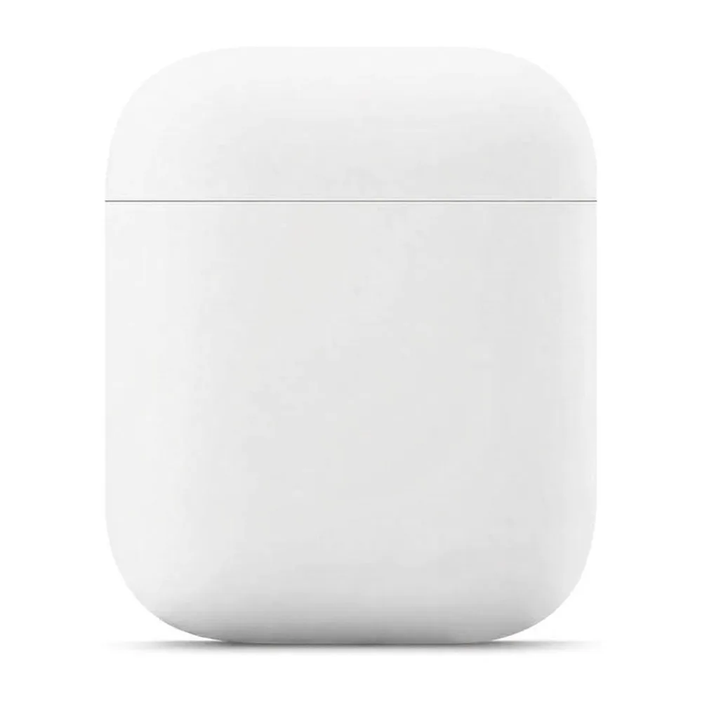 Silicone Case in White for Wireless Earbuds — Westridge Institute