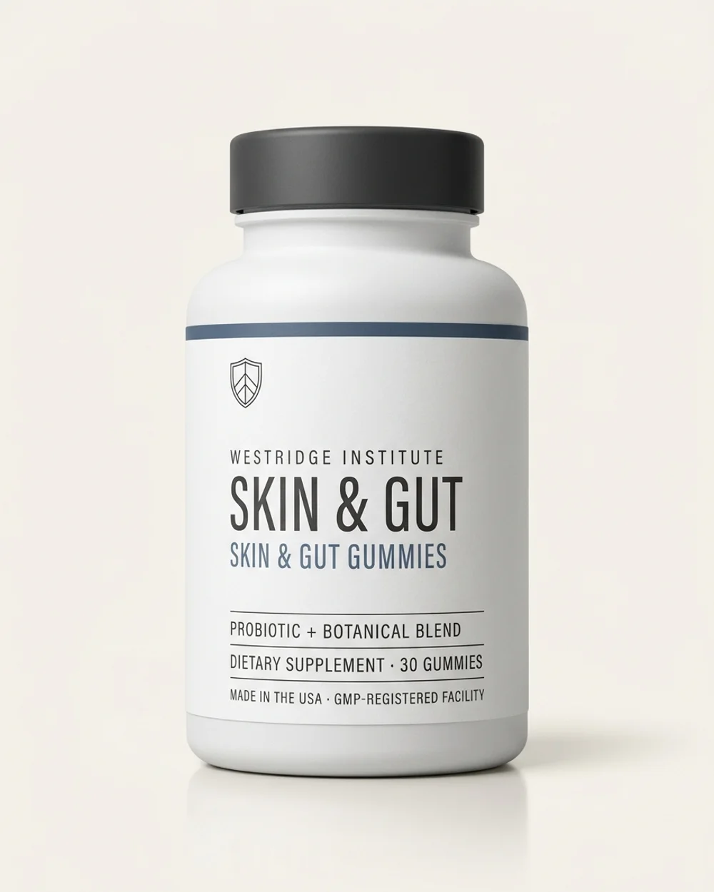 Westridge Institute Skin & Gut Gummies cherry flavor